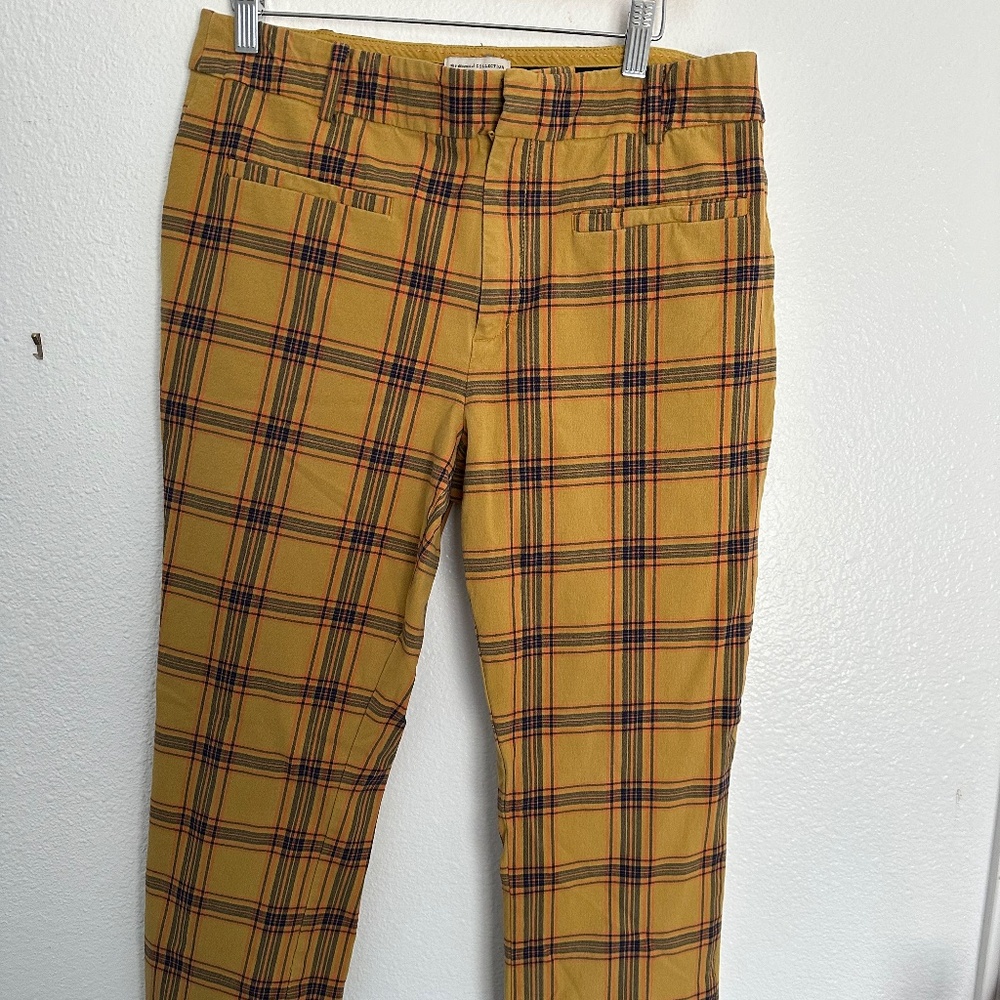 Anthropologie Plaid Pants by the Essential collection. - Picture 4 of 9